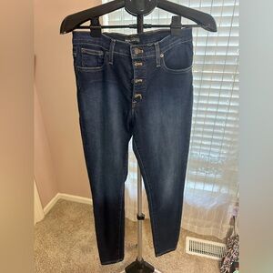 J.Crew Mercantile High-Rise skinny jean button fly